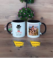 En Cool Baba Kupa Bardak Siyah Fotoğraflı Babaya Hediye