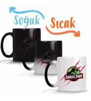 Jurassic Park Sihirli Kupa Bardak Porselen