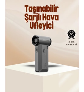 Yüksek Hızlı Kablosuz El Tipi Hava Üfleme Temizlik Cihazı