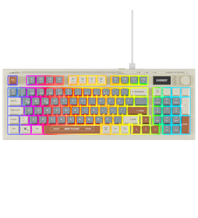 Appa KB-79 SILENT PRO Gri Mavi/Gri/Kahve SESSİZ RGB Q Membrane Oyuncu Klavyesi