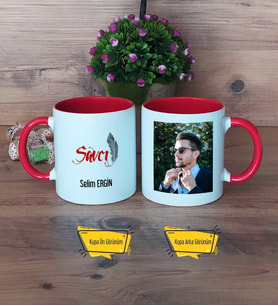 Savcı Kupa Bardak Kırmızı Fotoğraflı Dünya Savcılar Günü Hediyesi