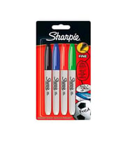 Sharpie Fine Permanent Markör 4 lü 1985858