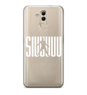 Huawei Mate 20 Lite Uyumlu Baskılı Yumuşak Silikon Şeffaf Telefon Kılıfı