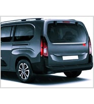 Citroen Berlingo Krom Bagaj Camı Alt Çıtası 2018 ve üzeri Paslanmaz Çelik