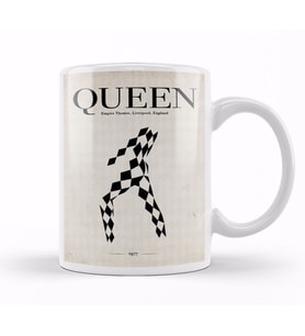 Queen Freddie Mercury    Kupa   Bardak Porselen