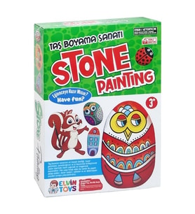 Elvin Toys Taş Boyama Seti