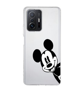 Xiaomi Mi 11T - 11T Pro Uyumlu Mickey Mouse Tasarımlı Şeffaf Telefon Kılıfı