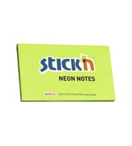 Gıpta Stick'n 76x127mm Yapışkanlı Not Kağıdı Neon Yeşil 21171