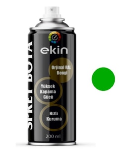 Sprey Boya 200 ML Yeşil Parlak Çok Amaçlı