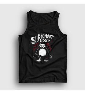 Presmono Unisex Siyah Noot Penguin Slipknot Atlet 385010tt