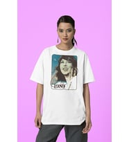 1989 Taylor Swift Baskılı Unisex Tişört, Oversize Şarkıcı Tişört