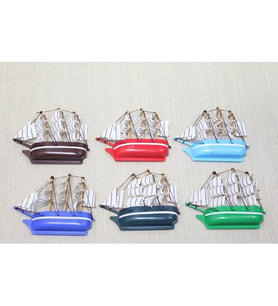 Periboia Plastik Gemi Magnet (Standart)
