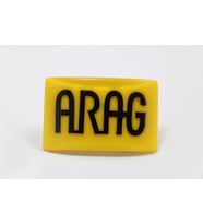 Arag Etiket Panjur Arması 3 Boyutlu Vidalı Arma Kaliteli