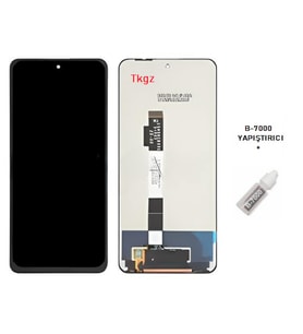Tkgz - Xiaomi POCO X3 GT Uyumlu Lcd Ekran Dokunmatik Servis + B-7000