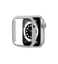 Apple Watch 7 45mm Uyumlu Zore Watch Gard 01 Ekran Koruyucu (Gümüş)