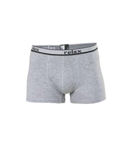 Relax Pamuklu Esnek Erkek Boxer Gri - 1268A