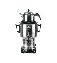 Armağan Büyük Boy 6 L Elektrikli Semaver (Siyah-Gold-Krem)