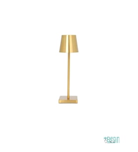 CATA CT-8437 LED Dekoratif Şarjlı Masa üstü Lambası dokunmatik 3 farklı renk ayarı lamba Gold