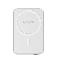S-link M5 5.000mAh Kablosuz Taşınabilir Şarj Aleti Magsafe Powerbank 20W/15W