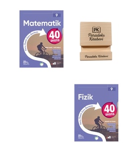 Okyanus 9. Sınıf 40 Seans Matematik ve Fizik Konu Özetli Soru Bankası + Telefon Standı