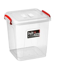 Hit Box Gıdaya Uygun Kare Kapaklı Kasa No:16 - 19,5 Lt BO446