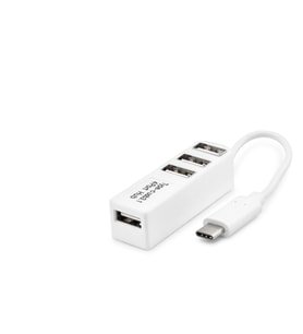 Type-C Hub 4*Usb Beyaz (Telefon Uyumlu) HDX7015