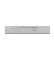 Zyxel ES108A V3 - 8 Port 10/100 Metal Kasa Switch (Gri)