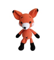 Miniş Tilki Amigurumi Organik Oyuncak