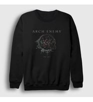 Presmono Unisex Siyah Eye Arch Enemy Sweatshirt 11562tt