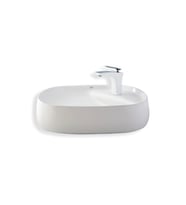 LENA TEZGAHÜSTÜ LAVABO E-2109 (Gri)