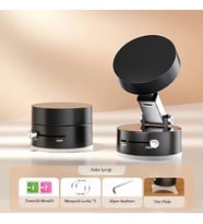 Mıknatıslı Katlanabilir Telefon Tutucu - Torpido ve Cam Uyumlu