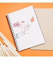 Sevgili Çift Tasarımlı Defter