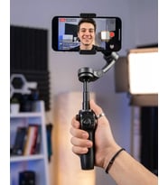 3 Eksen Telefon Gimbal Stabilizer Video Sabitleyici Vlog Ve Çekim Atı