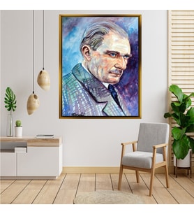 ÇERÇEVELİ ATATÜRK TABLO S441