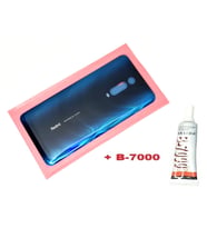 Tkgz Xiaomi Mİ 9T Mi 9T Pro Arka Pil Batarya Kapağı (CAM+B-7000) MAVİ