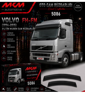 Volvo FH-FM (1994-2015) 2'li Ön Mugen Cam Rüzgarlığı