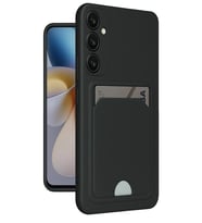 Galaxy M15 Kelvin Kartvizitli Silikon - Siyah