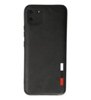 Durukar® Realme C11 Kılıf Loop Deri Silikon - Siyah