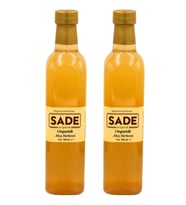 SADE ORGANİK ALIÇ SİRKESİ 2 x 500 ML
