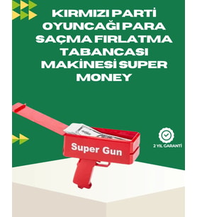 Elektrikli Money Gun Oyuncak Parti Tabancası