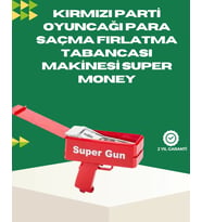 Elektrikli Money Gun Oyuncak Parti Tabancası