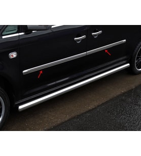 CADDY YAN KAPI CITASI 4 PARÇA KROM 2010 2011 2012 2013 2014