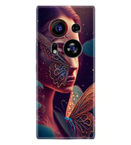 Phantom X2 Pro Kılıf Boutique Baskılı Resimli Kelebek Kadın Pcode -075