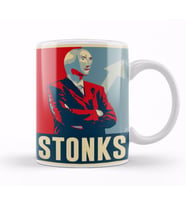 Stonks Wall Street Bets Kupa Bardak Porselen
