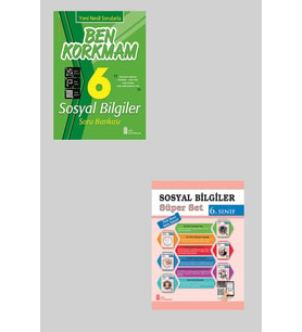 Ata 6.Sınıf Yeni Nesil Sorularla Ben Korkmam Sosyal Bilgiler + Süper Set