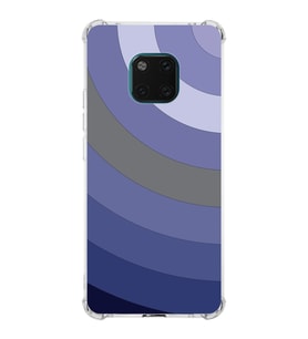 PrintiFy Huawei Mate 20 Pro Uyumlu Köşe Korumalı Renk Cümbüşü D Tasarımlı Şeffaf Silikon Kılıf
