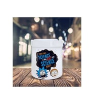 Science Morty Karakter Baskılı Küllük Seramik Kül Tablası-026510