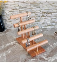 Bilezik Bileklik Saat Takı Organizer Ahşap Askısı 27cm Takı Standı Askılık Takı Aksesuar Düzenleyici