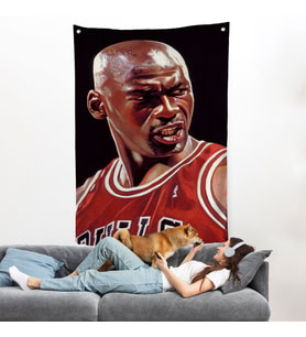 Michael Jordan Duvar Örtüsü-7928