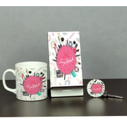 Blogger Üçlü Set (Kupa + Telefon Standı + Anahtarlık)